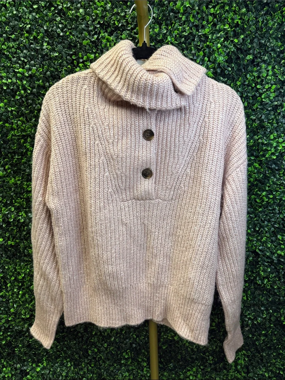 VARLEY PEVEREL BUTTON PLACKET KNIT - S